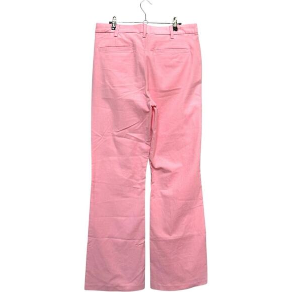 NWT Outerknown Avery Cotton High Waisted Corduroy Bootcut Pants Pink Women's 10 - Picture 5 of 15